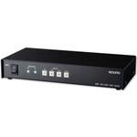 HDMI 3chセレクター(3入力1出力、4K対応、業務用、外部制御対応) ラウンド