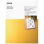 2010364 Cricutプリンタブルビニール(ノーカット)/ゴールド/A4/10枚入 Cricut