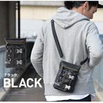 DEVICE メタル ダブル バックル 2WAY シザーケース ショルダーバッグ トップハウス