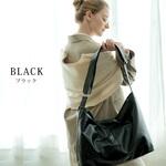 DEVICE ルーズ マンメイド レザー ビッグ ショルダーバッグ トップハウス