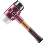 SIMPLEXハンマー ゴム複合材 スーパープラスティック；鋳造製ハウジングと高品質かつ短い木製ハンドル付 Halder