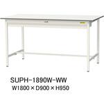 軽量作業台/耐荷重150kg_ワイド引き出し付固定式H950_ワークテーブル150シリーズ 山金工業