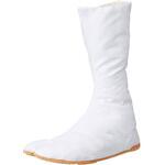 WACF12L エアーたびフィット 12枚 (白) 大サイズ 力王