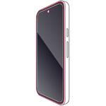 PM-P251FLGF Google Pixel 9a ガラスフィルム 画面内指紋認証対応 高透明 全面保護 強化ガラス 表面硬度10H 角割れ防止 フレーム付 指紋防止 飛散防止 気泡防止 ブラック エレコム