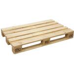 ヨーロッパ標準サイズ木製パレット ユーロパレット(EURO Pallet 800x1200x144mm) ホワイトバリーン
