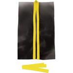 サテンロングハッピ黒(ハチマキ付) アーテック[学校教材・教育玩具]