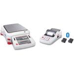 上皿精密天びん(エクスプローラーシリーズ)+プリンタ(Bluetoothモデル)セット オーハウス
