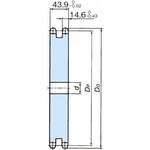 スプロケット RS80-2A 椿本チエイン