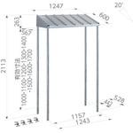 PCキャッチャー防雪屋根 日晴金属 クーラーキャッチャー 【通販