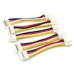 110990036 Grove - Universal 4 Pin Buckled 5cm Cable 5 PCs Pack Seeed Studio
