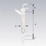 SPC冷却器 フリードリッヒ SIBATA(柴田科学) 共通擦合せ冷却器 【通販