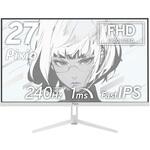 PX279WAVEW-O PX279 Wave White ゲーミングモニター 27インチ FHD