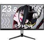 PX246WAVE-O PX246 Wave ゲーミングモニター 23.8インチ FHD 120Hz IPSパネル 4ms(GTG) Pixio