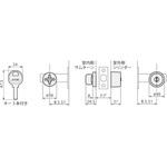 TD5S 本締錠 アトムリビンテック