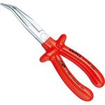 絶縁40°先曲ラジオペンチ 1000V クニペックス(KNIPEX) 絶縁ペンチ