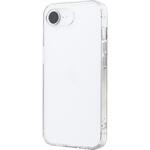 iPhone 16e 耐衝撃ハイブリッドケース クリア ストラップホール付き 衝撃吸収 着脱簡単 MSソリューションズ