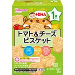 和光堂 1歳からのおやつ+DHA トマト&チーズビスケット 和光堂