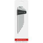 ボール付ロング六角棒レンチセット(インチサイズ) PB SWISS TOOLS(ピービースイスツールズ)