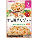 60071 和光堂 具たっぷりグーグーキッチン 鮭の豆乳リゾット 和光堂