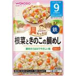 60088 和光堂 具たっぷりグーグーキッチン 根菜ときのこの鯛めし 和光堂