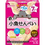183477 和光堂 赤ちゃんのおやつ+Ca カルシウム 小魚せんべい 和光堂