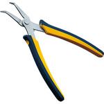 KMC-607B ミニエポ(ステンレス製)先細リードペンチ(ベントタイプ45°角) KEIBA