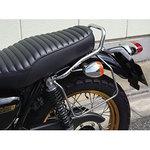 バッグサポート NEW メッキ W800/650/400 レフト KIJIMA(キジマ)