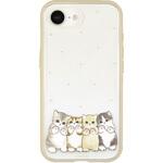 IIIIfit Clear iPhone16e 対応ケース ベージュ グルマンディーズ
