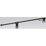 サドルバッグスライドレール ロングタイプ ブラック KIJIMA(キジマ)