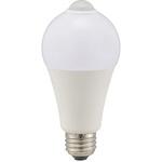 LED電球 E26 人感センサー 明暗センサー 消灯お知らせ機能付 自動点灯・自動消灯 オーム電機