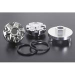 01-18-1036 アルミ削り出しタペットキャップセット タイプ1(クロームメッキ) TAKEGAWA(武川)