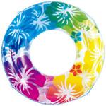 浮輪100cmクリアレインボーハイビスカス 東京ローソク製造