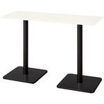 会議テーブル ロンナ ベース脚タイプ ハイポジション(組立サービス付き) プラス[家具]