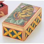 30017 木彫印かん小箱(印泥付) 1個 アーテック(学校教材・教育玩具