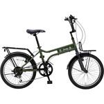 防災サイクル 20型6段変速付きミニベロ MINI VELO 2025モデル 