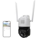 AI人検知・追尾機能付き360万画素ワイヤレスドーム型PTZ防犯カメラ(約4Mピクセル) ブロードウォッチ