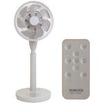 扇風機 DCモーター PD対応 上下左右首振り 静音 モバイルバッテリー対応 YAMAZEN(山善)