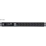 ラック用電源タップ(1U/100V/15A/NEMAタイプ 9ポート/計測機能対応) ATEN