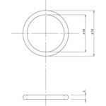 ハンドルコックドレーンTO-124RS用Oリング SUGICO(スギコ)