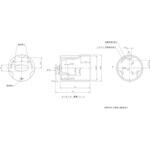 TO-196L-BSK 小型ゴミ収納器付トラップTO-196L・TO-197NL用防臭器 SUGICO(スギコ)
