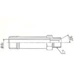 SR09L(異径)ロングアダプター 清水製作所(継手)