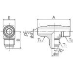 T-G2-R-G2 T型アダプター 清水製作所(継手)