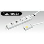 新品　東芝　ハーネスＯＡタップ抜止（６コ口３ｍ） ハーネス用OAタップ(抜け止め形) 東芝ライテック 3P電源タップ 【通販