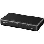 LSW7-GT-8EP/BK Giga8ポートスイッチ プラ筐体 マグネット付 ブラック BUFFALO(バッファロー)