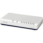 LSW7-GT-8EP/WH Giga8ポートスイッチ プラ筐体 マグネット付 ホワイト BUFFALO(バッファロー)