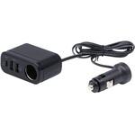 PD30W+2USB+ソケット セパレート 槌屋ヤック