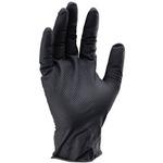 極厚ニトリルグローブ ブラック/厚み0.40mm DAYTONA(デイトナ)