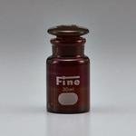 Fine広口共通摺試薬瓶 硬質 茶 TGK(東京硝子器械)