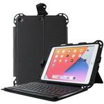iPad 10.2(第9・8・7世代)対応 Lightning有線キーボード付耐衝撃ケース エムディーエス