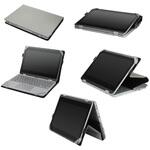 コンバーチブル型PC対応保護ケースM(サンドグレー) ブルー